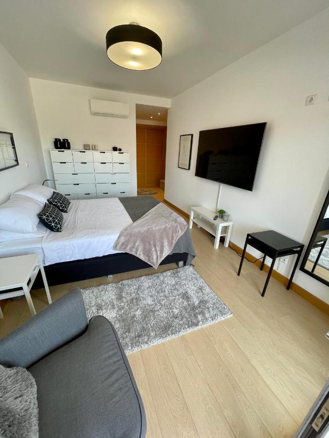 Beach Condo Porto Mos Лагуш Экстерьер фото